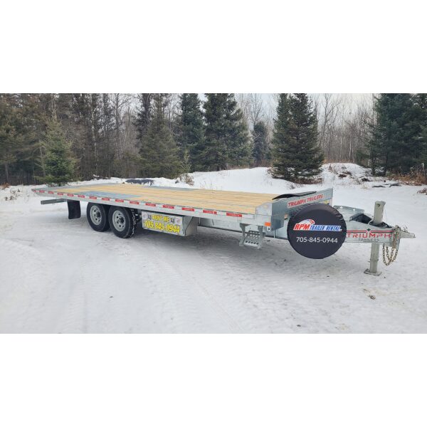 24 FT Deck Over Tilt 7 Tone Capacity